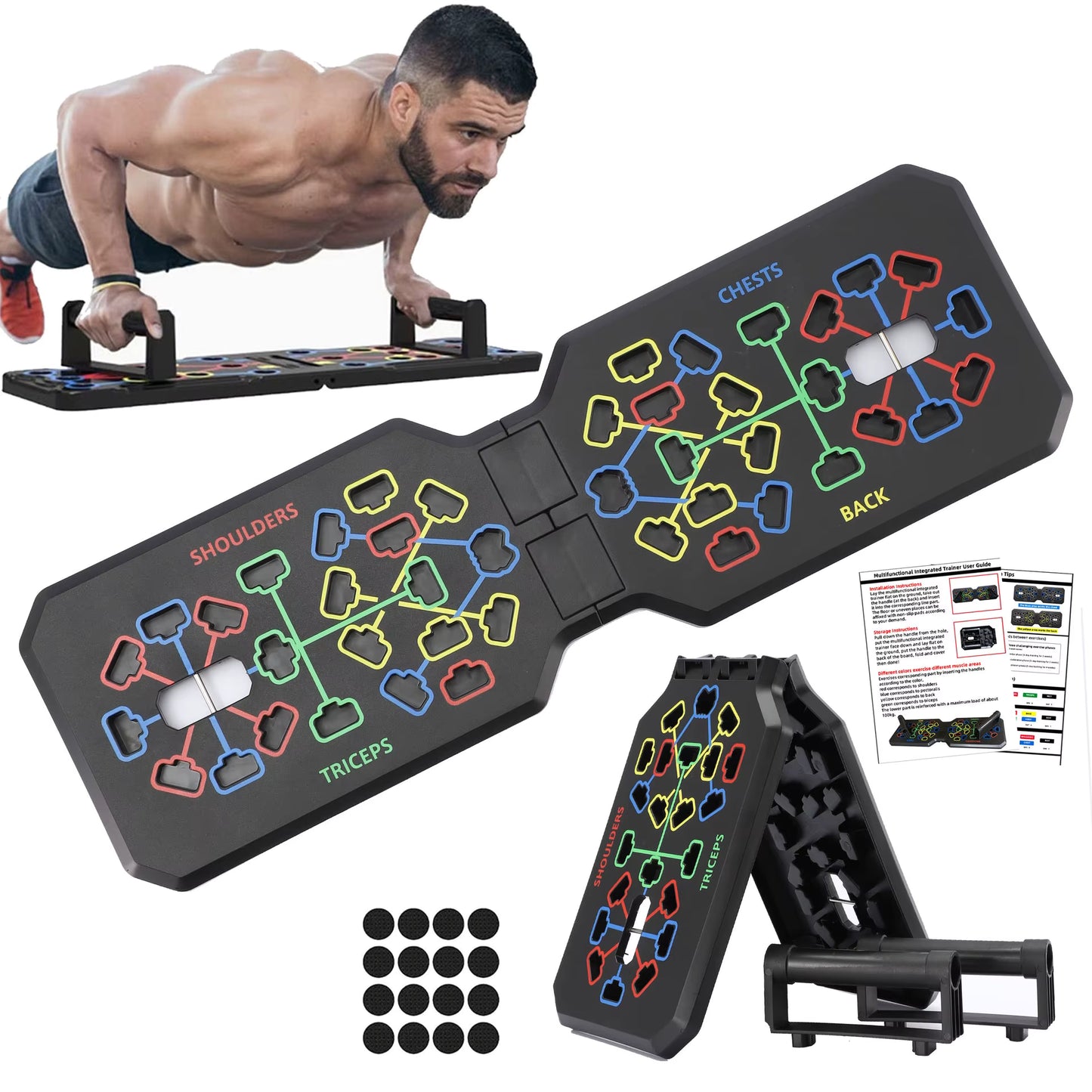 Foldable Push-Up Board Pro