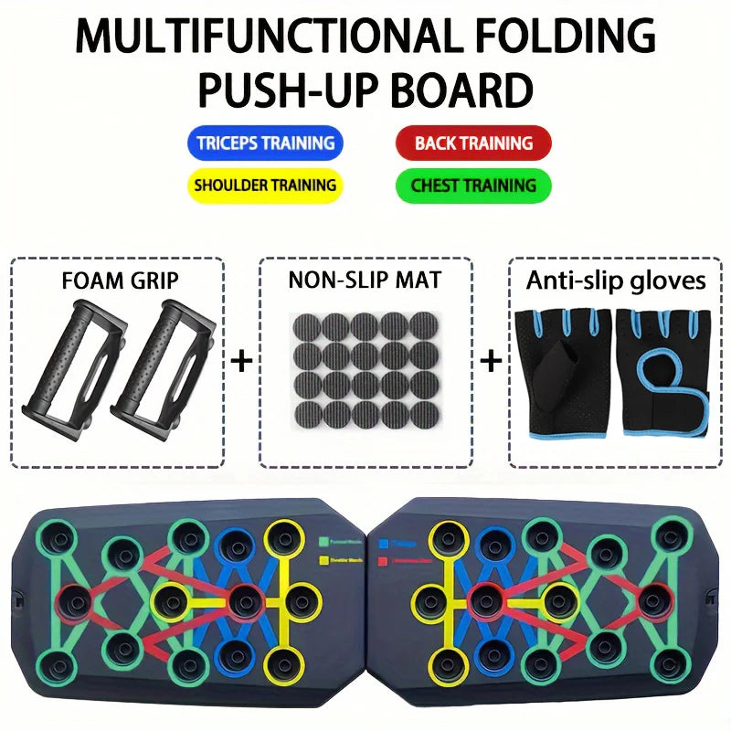 Foldable Push-Up Board Pro