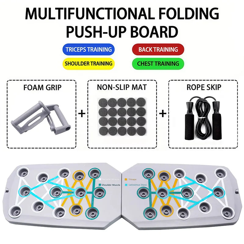 Foldable Push-Up Board Pro