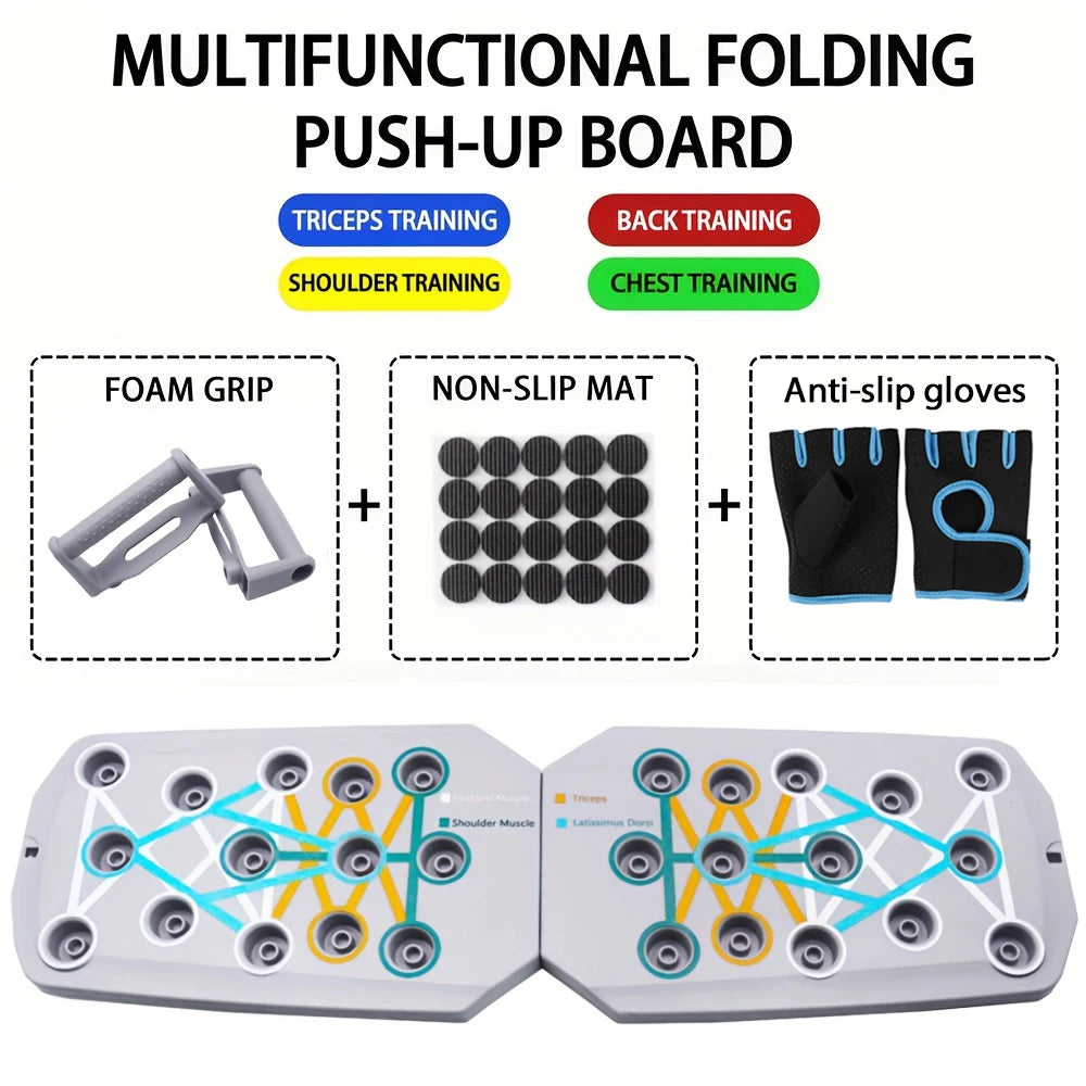 Foldable Push-Up Board Pro